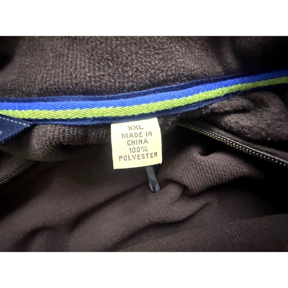 Tommy Bahama Pullover Mens Large Brown 1/4 Zip Lightweight Sweater 2x - Picture 7 of 8